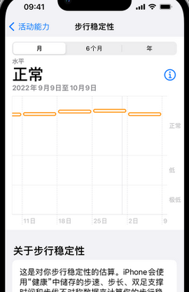 浑江iPhone手机维修如何在iPhone开启'步行稳定性通知'