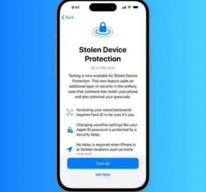 浑江苹果授权维修店分享被盗设备保护功能开启方法 