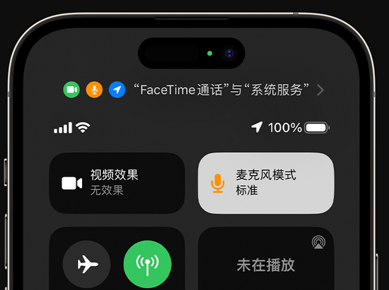 浑江苹果授权维修网点分享iPhone在通话时让你的声音更清晰 