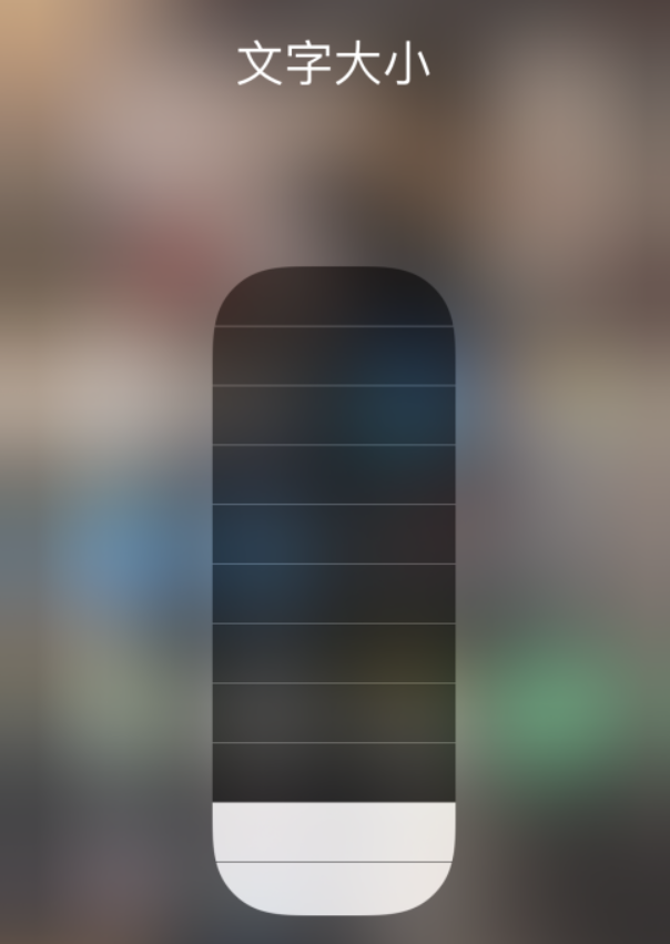 浑江苹果手机维修分享小技巧：在 iPhone 控制中心快速调节字体大小 
