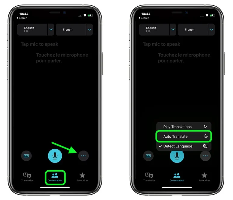 浑江苹果手机维修分享iOS 15 “翻译” App 新改进 