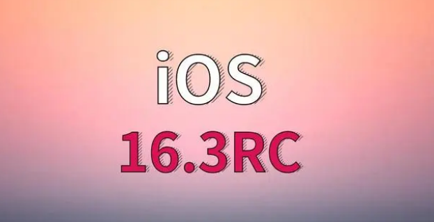 浑江苹果手机维修分享iOS 16.3 RC版升级_iOS 16.3 RC版一键刷机教程 